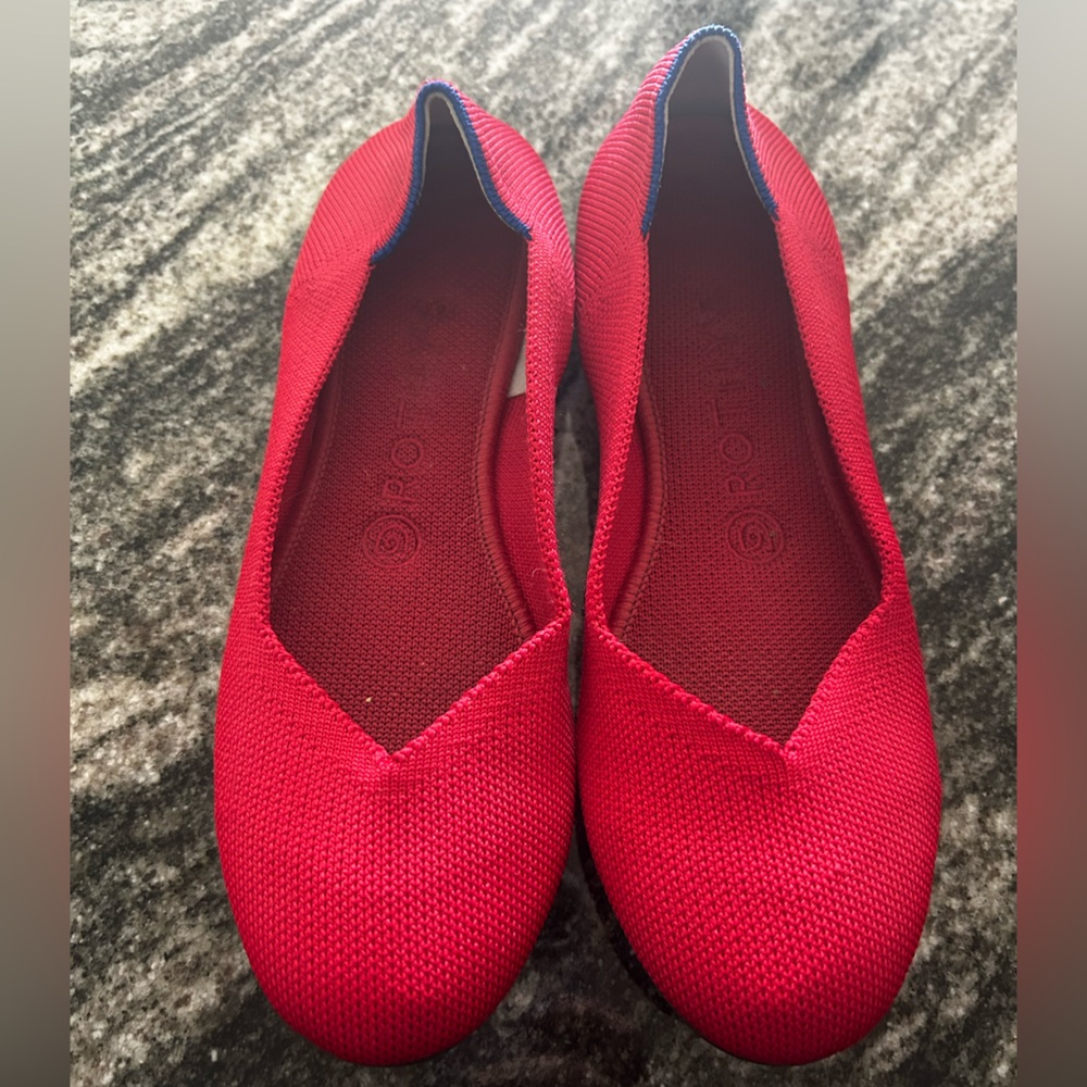 Rothy's Red Flats